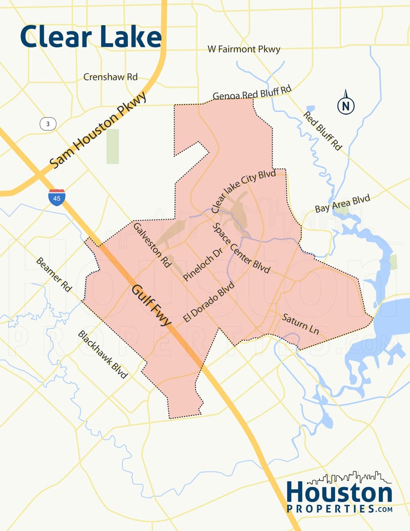 Map Of Clear Lake Tx Draw A Topographic Map 3397