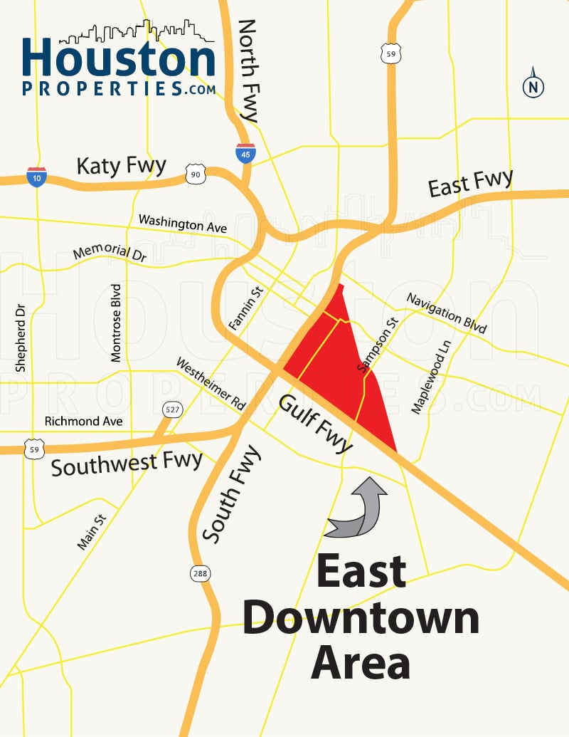 Eado Houston Maps East Downtown Houston Neighborhood Maps 5100