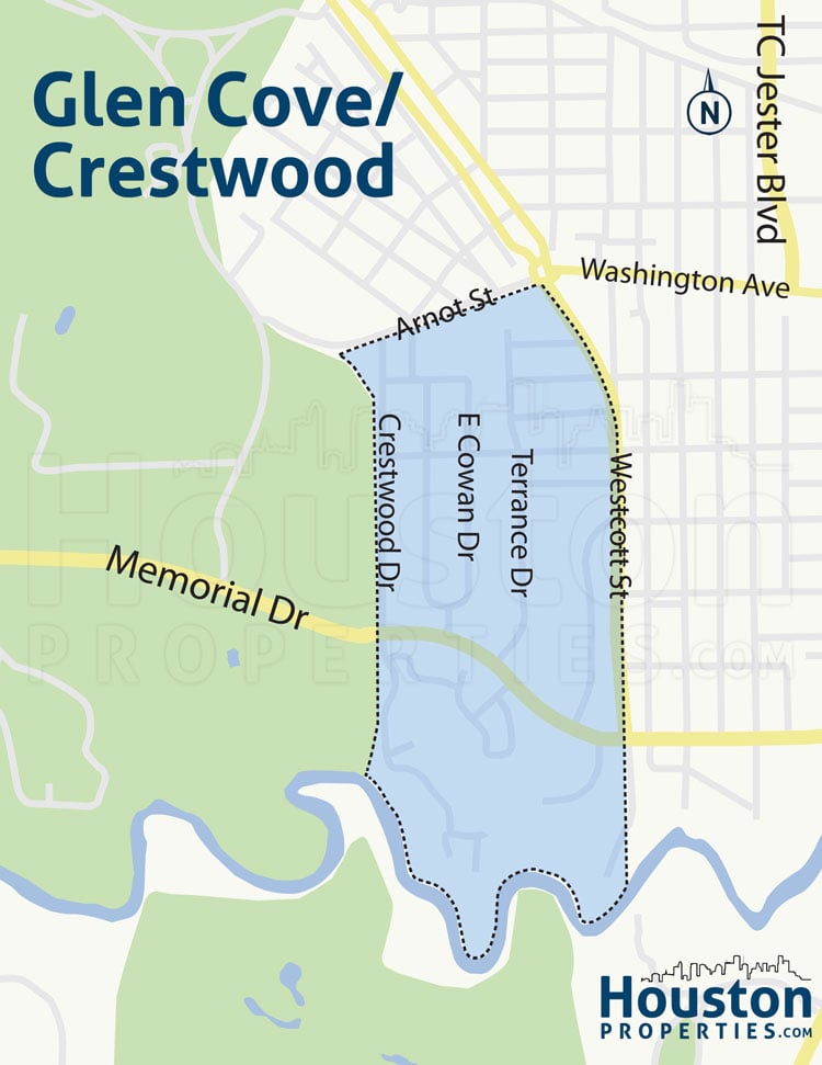glen cove neighborhood map