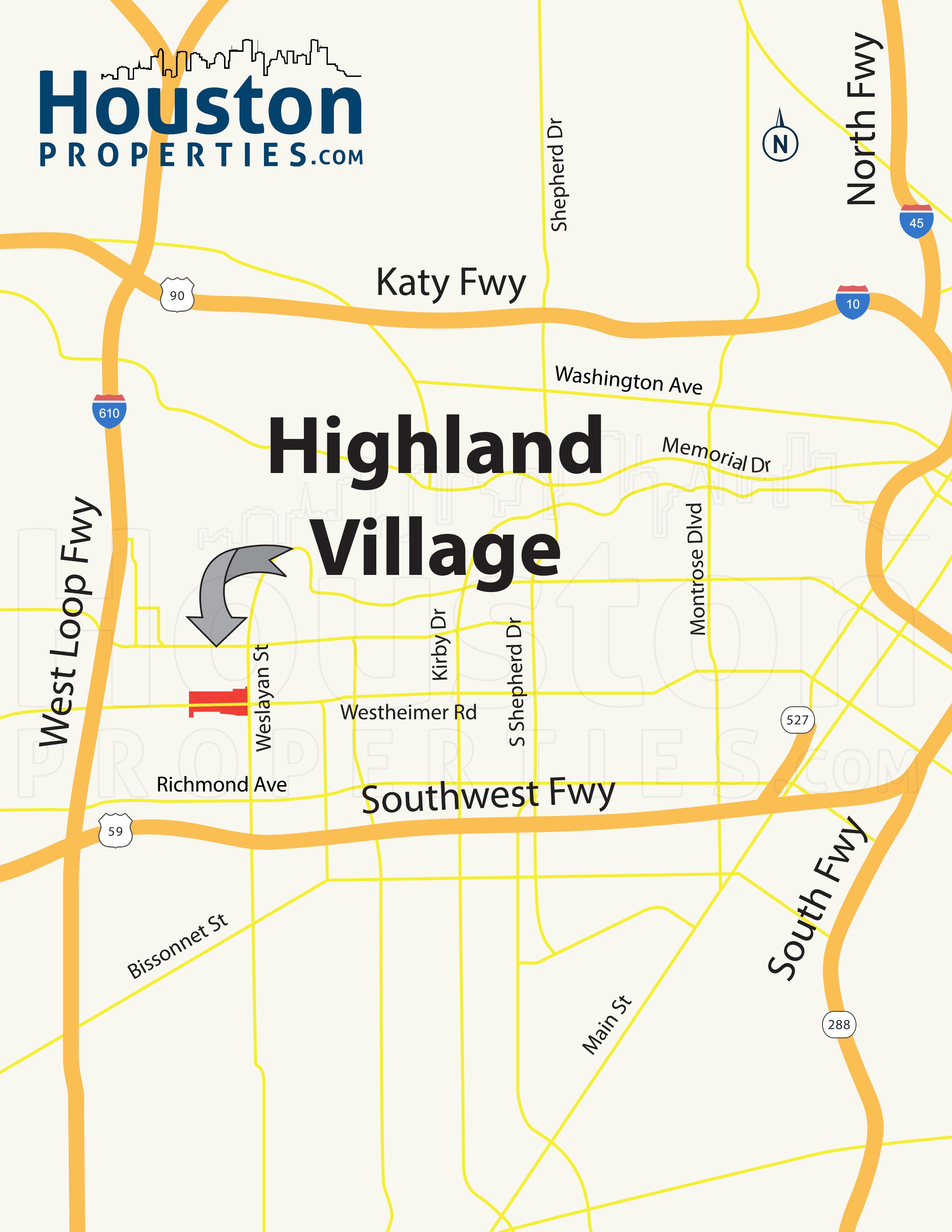 Highland Village Houston Location