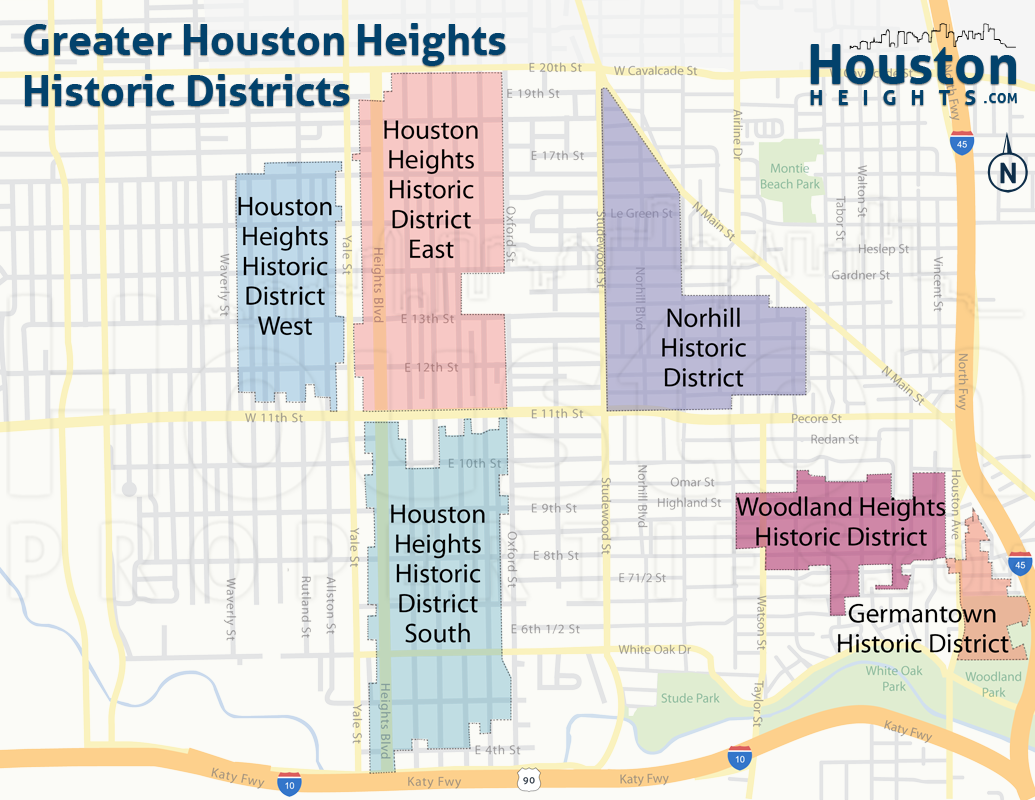 Houston Heights Neighborhood And Real Estate Trends Houston Properties