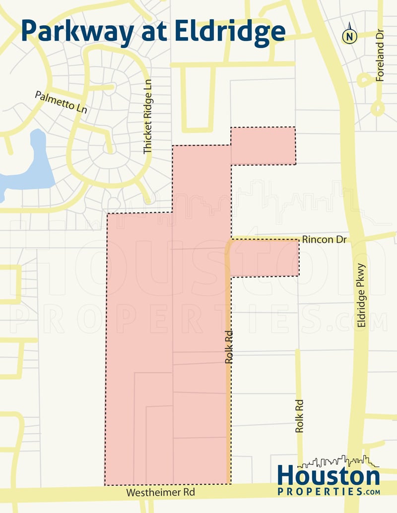 parkway at eldridge neighborhood map