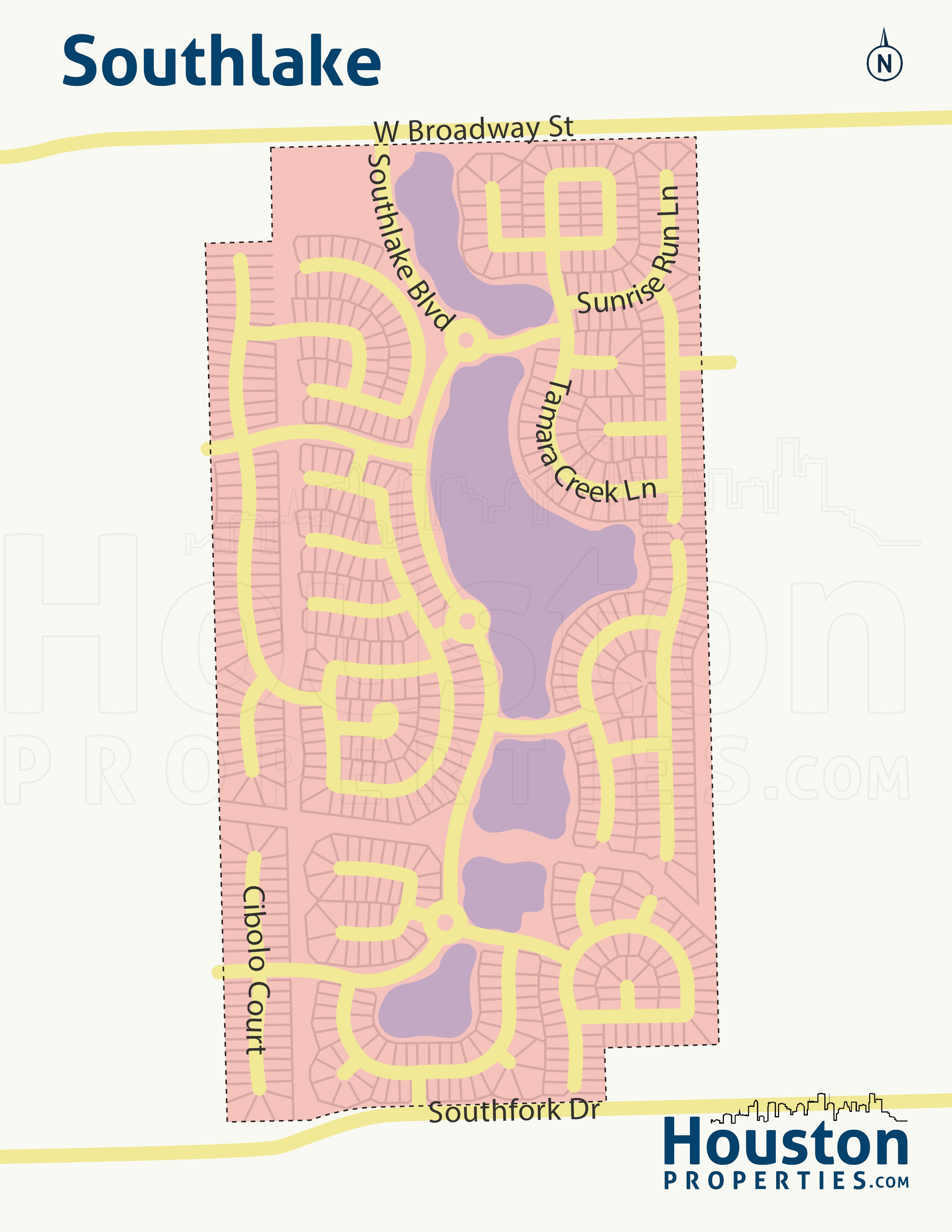 Southlake Map