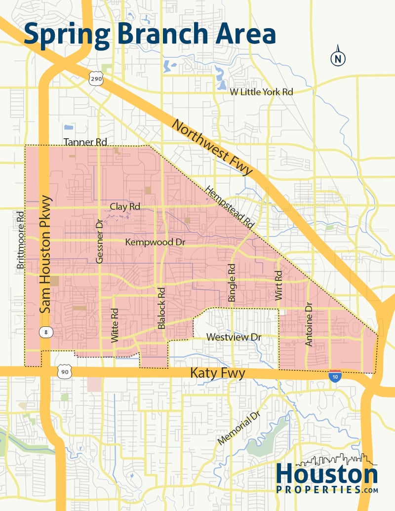 Spring Branch Map 