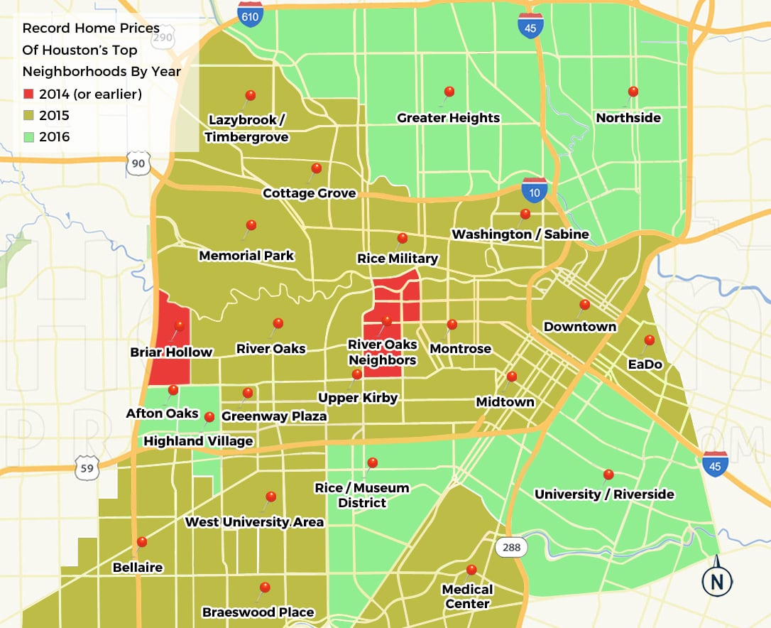 Oil Price Impact On Specific Houston Neighborhoods